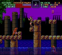une photo d'Ã©cran de Super Castlevania 4 sur Nintendo Super Nes